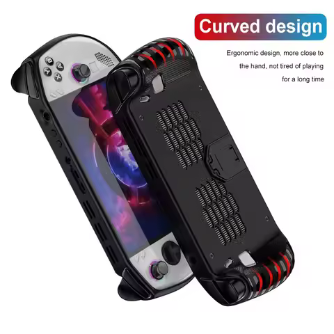 TPU Case for Lenovo Legion Go S Handhled Console Shockproof Full Protective Case Anti-Scratch Soft Skin Cover Games Accessories