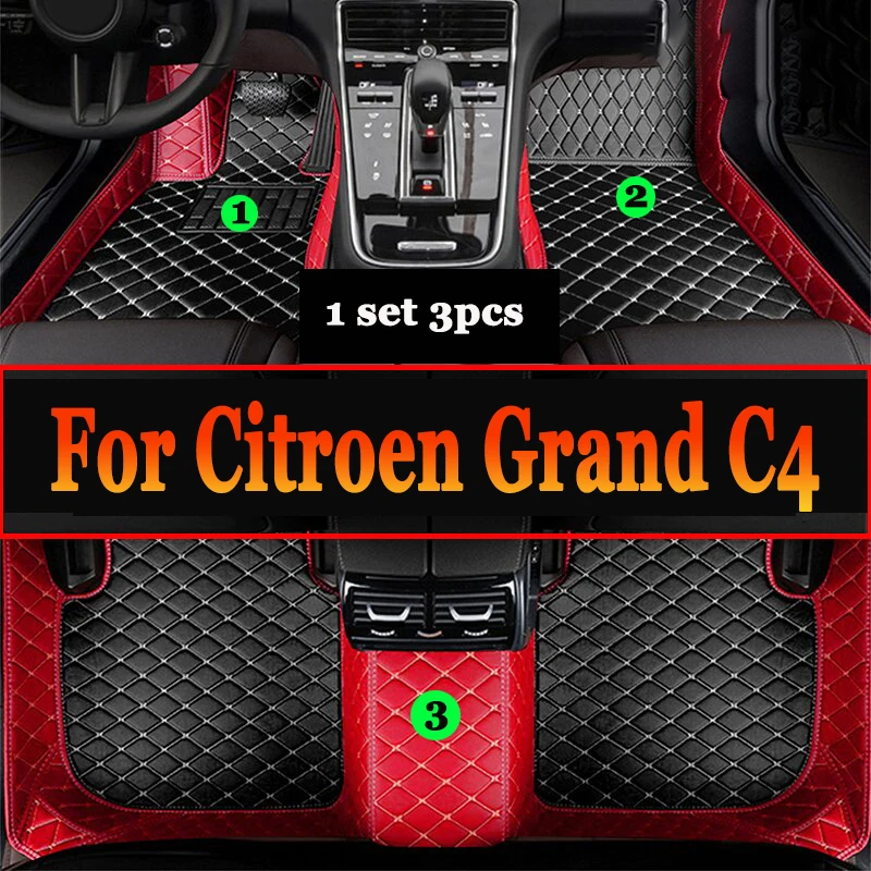 

Car Mats For Citroen Grand C4 Picasso SpaceTourer 5seat 2007~2013 Durable Pad Auto Rugs Carpets Interior Parts Car Accessories