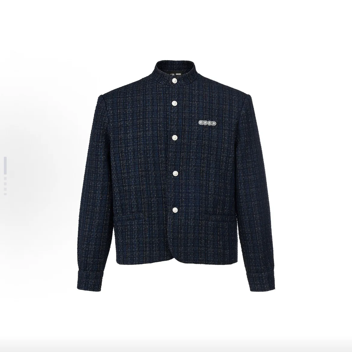 

Goodbrand New 2026 Premium Quality Jacket Pearlescent Subtle Pattern Blend Fashionable High-End Zhongshan Jacket