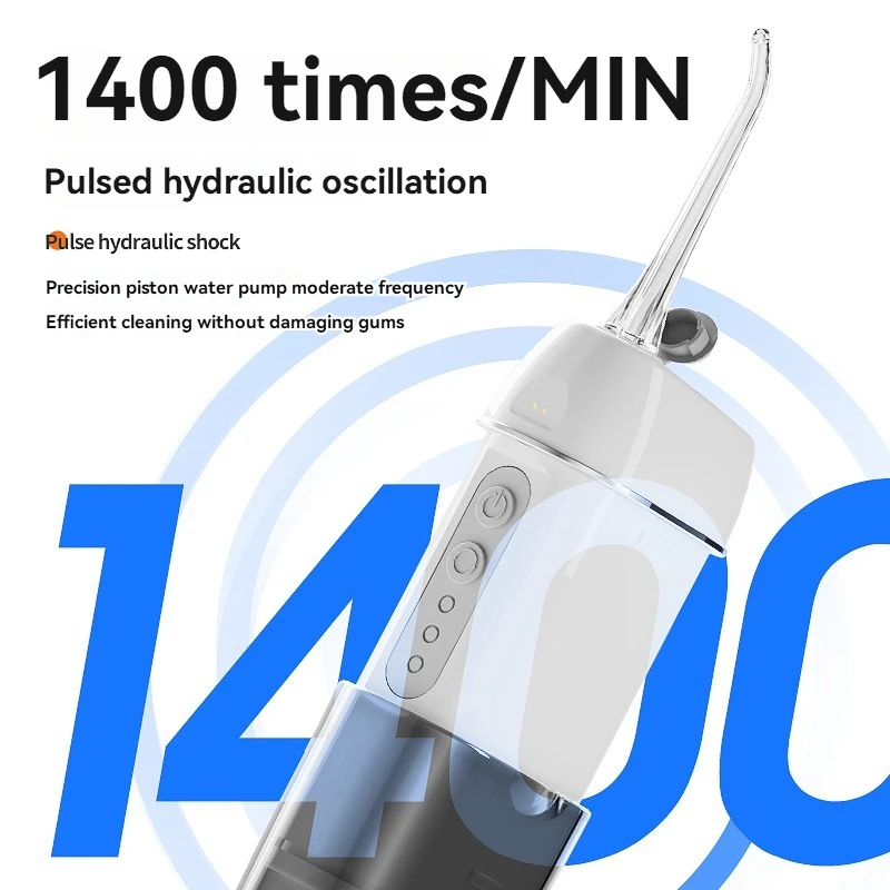 1PC Water Floss Oral Irrigator Rechargeable Portable Dental Water Jet Home Travel Electric Tooth Cleaning Device