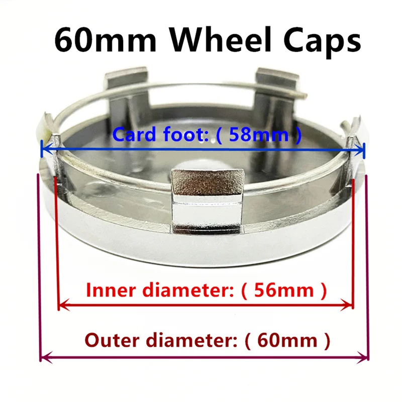 20 40 60 80 قطعة 56 مللي متر 60 مللي متر 68 مللي متر 75 مللي متر 3Pin سيارة محور عجلات مركز قبعات غطاء شارة شعار جديد أسود أزرق القمح لامع ماتي #3