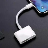 HDMI Digital AV Adapter For iPhone14/13 iPad Lightning To HDMI Digital Audio Sync Screen Connector For TV Projector HDTV Monitor