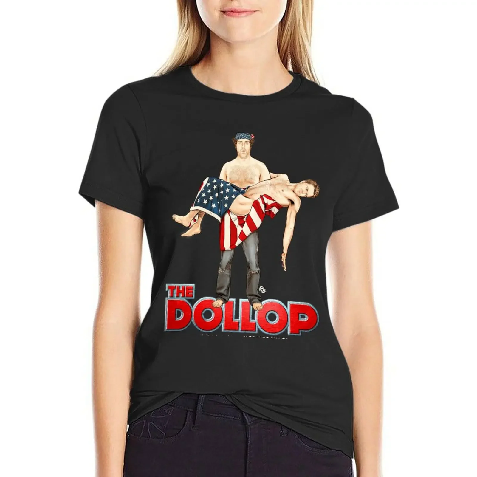 

DOLLOP- 2017 USICELAND TOUR ( T-Shirt Short sleeve tee Female clothing vintage sweat Women tops