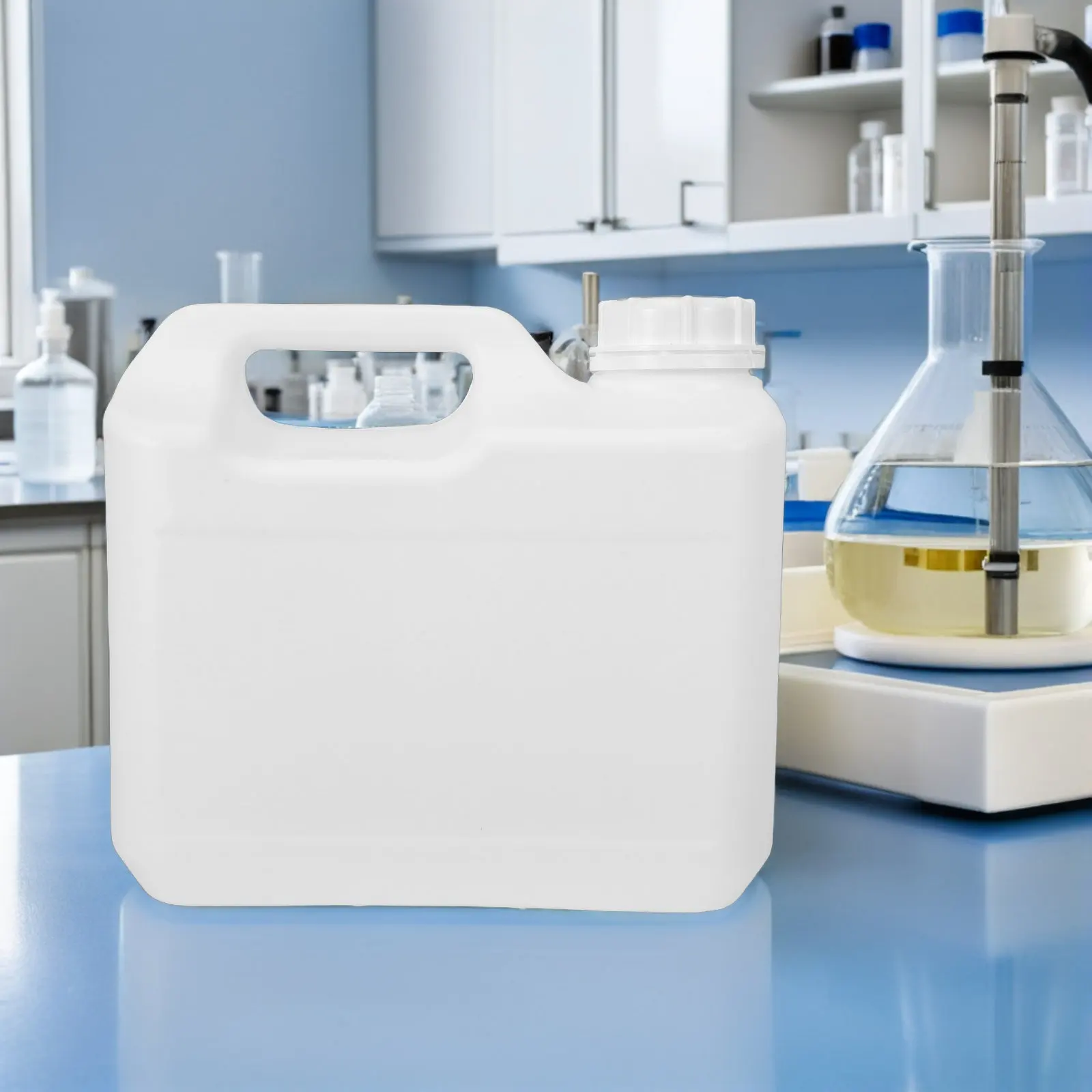 Chemical Storage Container Plastic Jug 5L Airtight Bucket for Liquid Oil Water Paint Industrial Storage Tank Plastic Lid Bucket