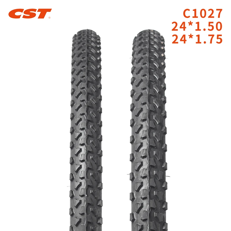 CST Mountain Bike Tire 24 26inch Bike Parts C1027 Wear Resistant 24*1.50 24*1.75 26*1.95 Road MTB Bicycle tyre