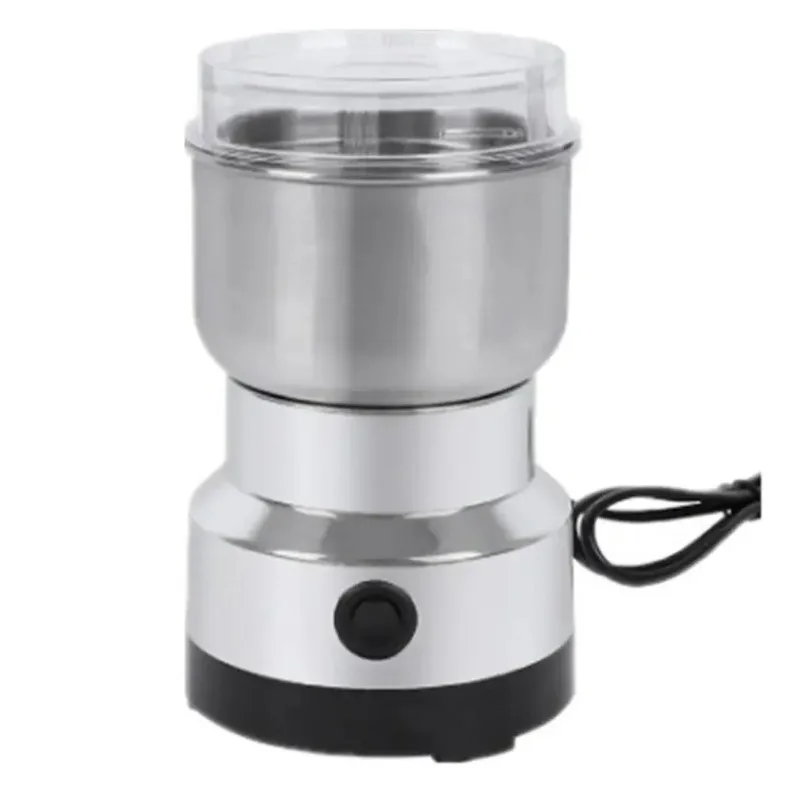 

220V Electric Stainless Steel Household Grinding Milling Machine Coffee Bean Grinder Home Tool For Seed Nut