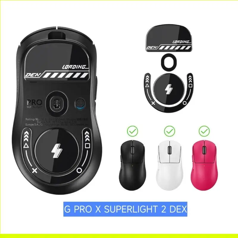 SZSU Glass Mouse Feet Game Mouse Skates For GPW4 GPROX SUPERLIGHT 2 DEX Accuracy and Comfort Smooth Movement