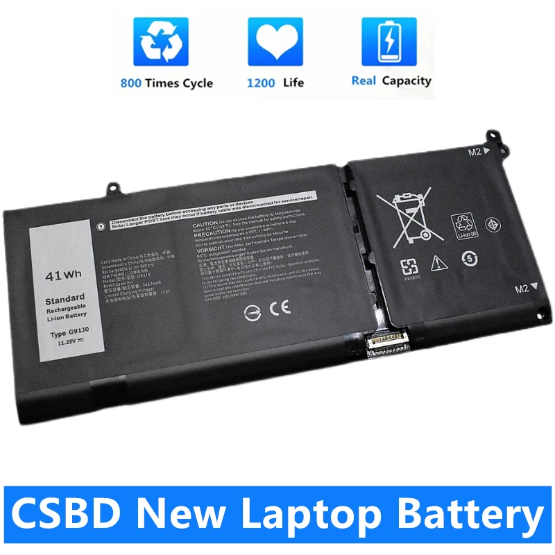 Imagem -02 - Bateria do Portátil Dell Inspiron15 5310 3511 5510 5410 5415 5518 3510 3515 5418 7415 Latitude 3320 3520 3420 Csmhy-v6w33 G91j0