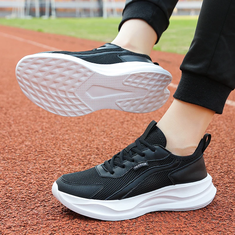 

YRZL Men Shoes Training Sports Sneakers Comfortable Breathable Soft Sole Mens Shoes Men Travel Walking Shoes Man Casual Sneakers