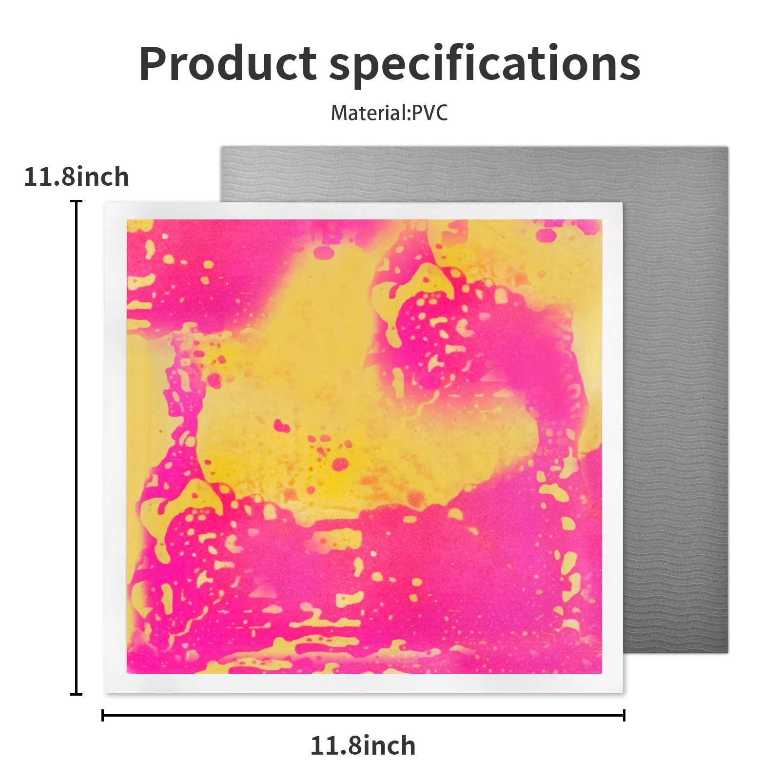 6 Stück sensorische Matten für Kinder, Farbwechsel-Bodenpolster für Bewegungszonen – sensorische Unterlage zum Spielen und Lernen von Kindern