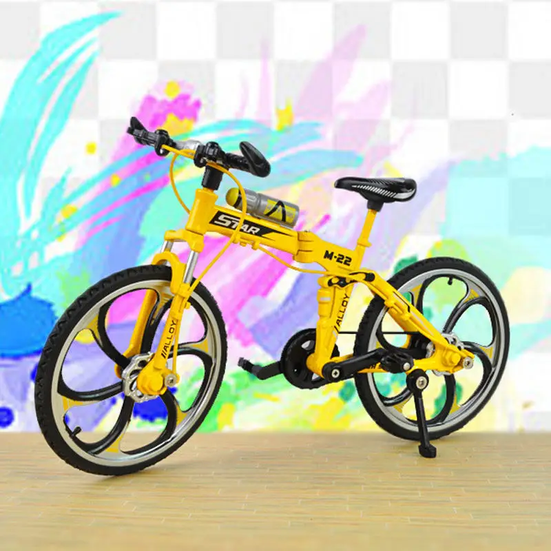 Vinger Fiets Creative Kleine Speelgoed Casual Verveling Artefact Verlichten Verveling Gift