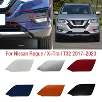 Para Nissan Rogue x-trail XTrail T32 2017 2018 2019 2020 cubierta de gancho de remolque de parachoques delantero de coche tapa de cubierta de ojo de transporte de remolque