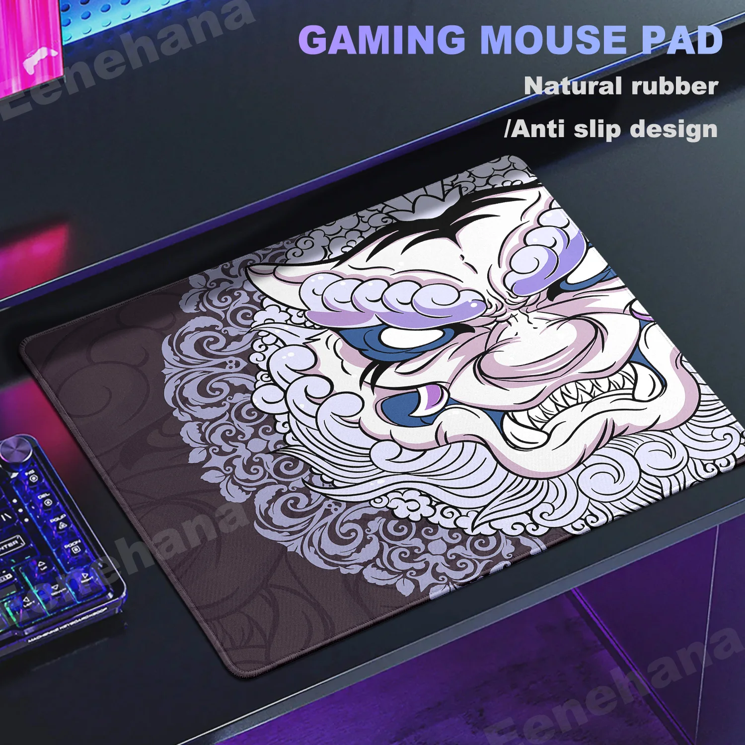 Kawaii Tiger Small Mouse Pad Gaming Keyboard Mousepad PC Mats Cartoon E-sports Deskmat Extended Mousemat Laptops Gamer Carpet