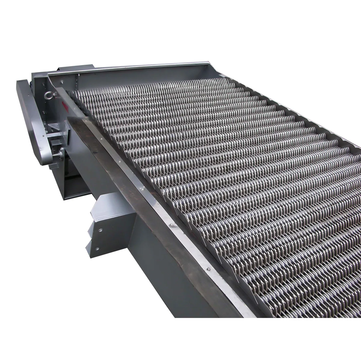 Sewage pumping station mechanical decontamination machine, automatic stainless steel rotary grille machine, stainless steel crus