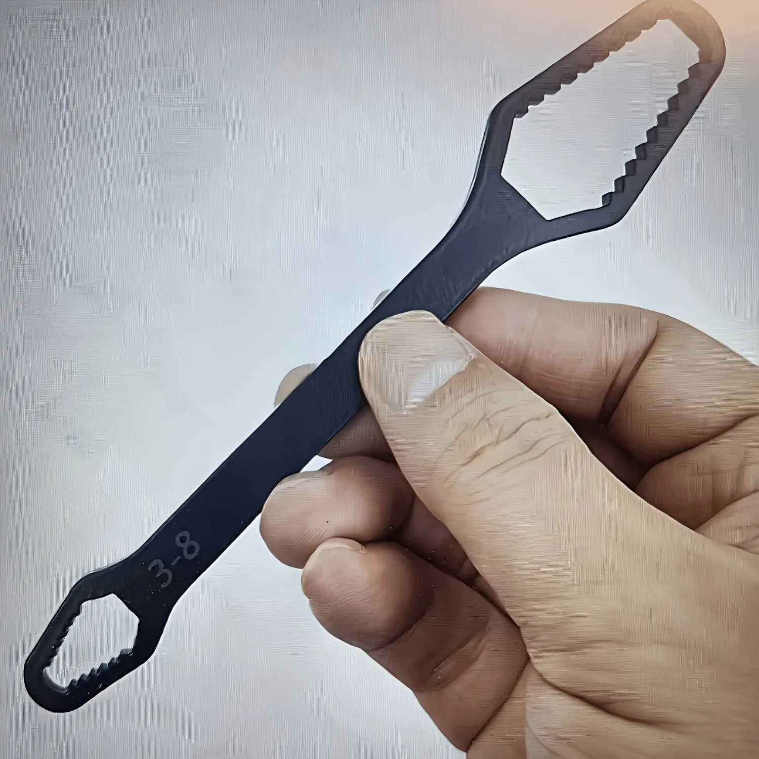 Double-Ended Adjustable Wrench, 3-17mm Universal Spanner for Auto & Household Repair image 5