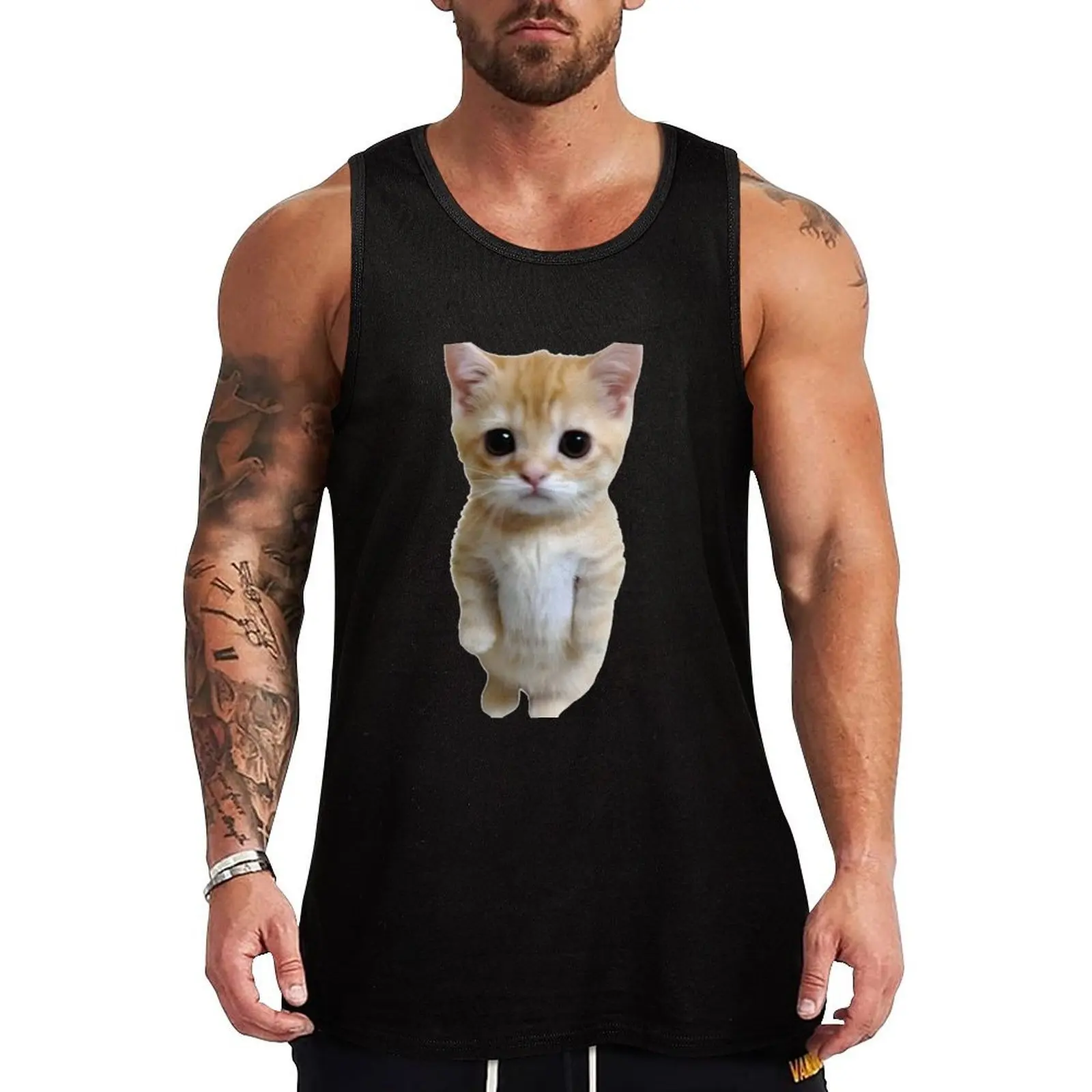 

El Gato Tank Top Мужские футболки Мужская одежда летняя одежда мужская 2025г