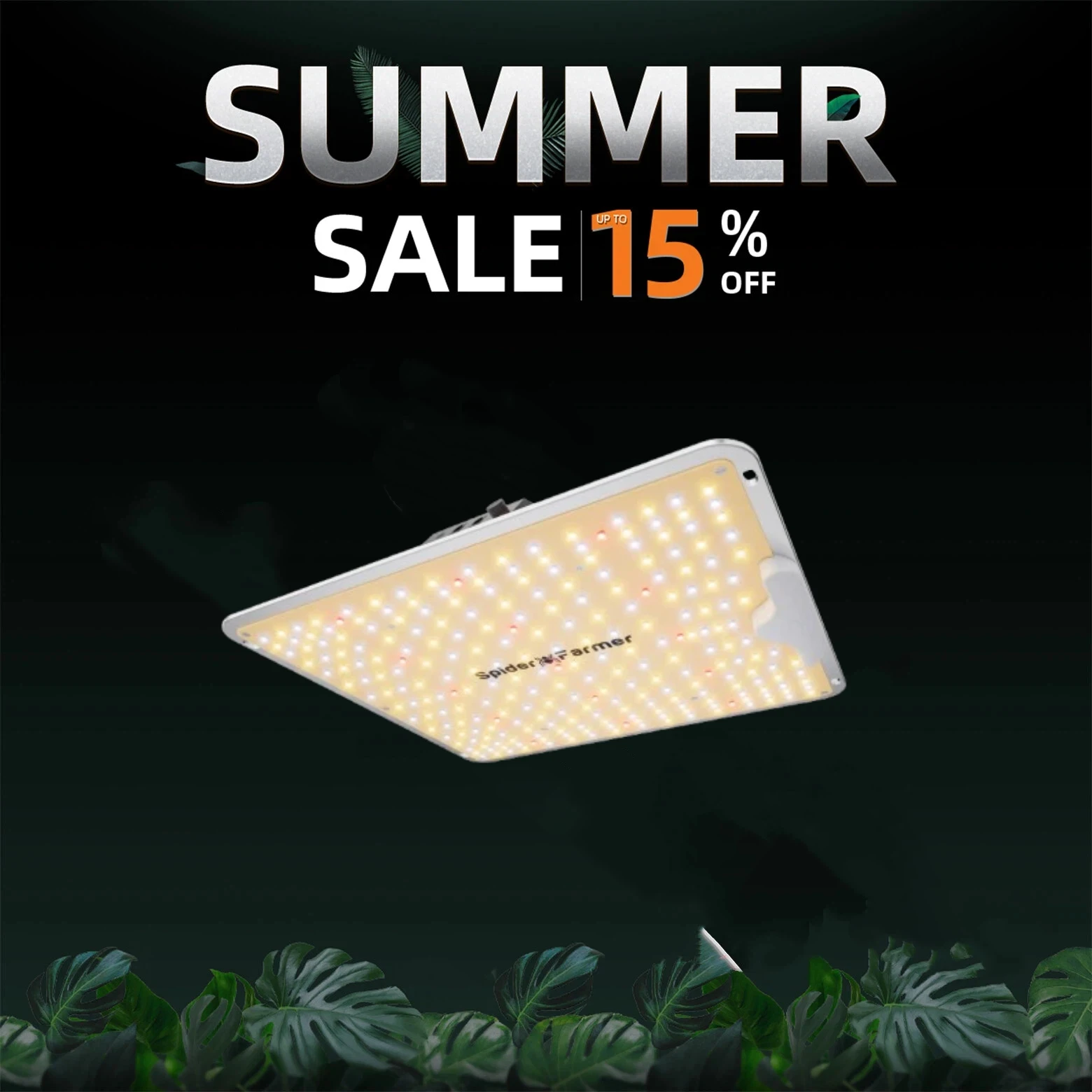 Spider Farmer SF1000 LED Grow Light Dimmable Driver for Flower Plant Indoor Hydroponics Grow Tent Kits