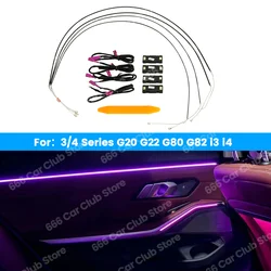 11 Colour Door Decorative Light For BMW G20 G21 G22 G26 G80 G82 M3 M4 New 2/3/4 Series Indoor Ambient Light Modification Accesso
