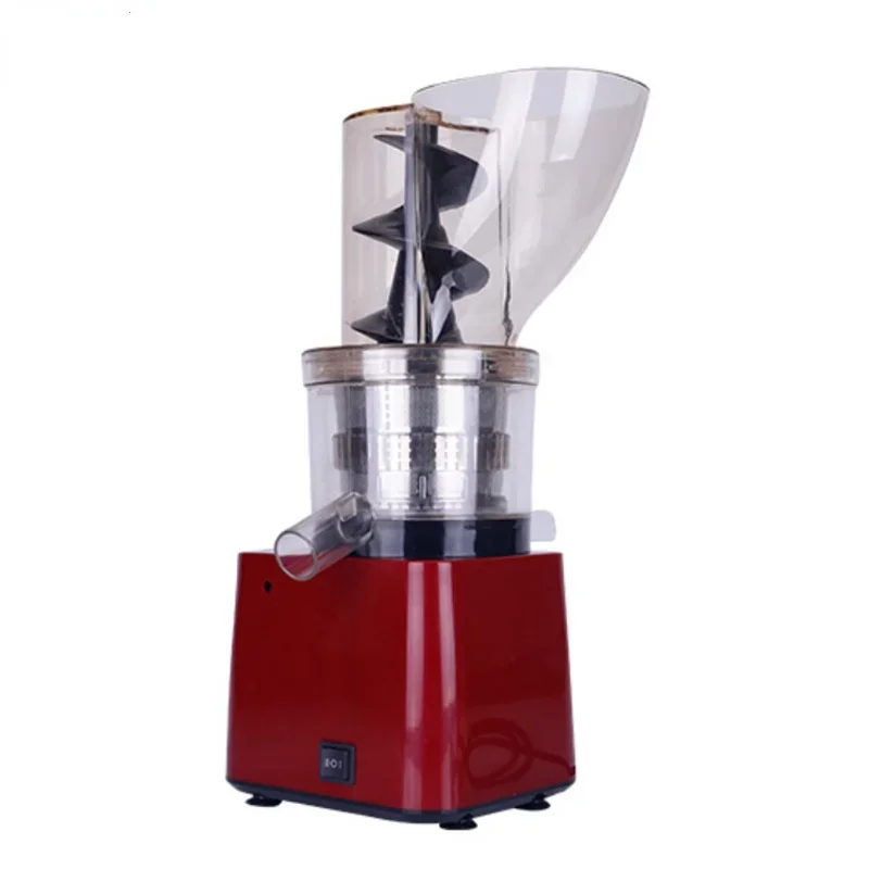 120kg/h Commercial industrial screw Juicer Large diameter Caliber Mouth Cold Press Extractor whole Apple Juicing Machine