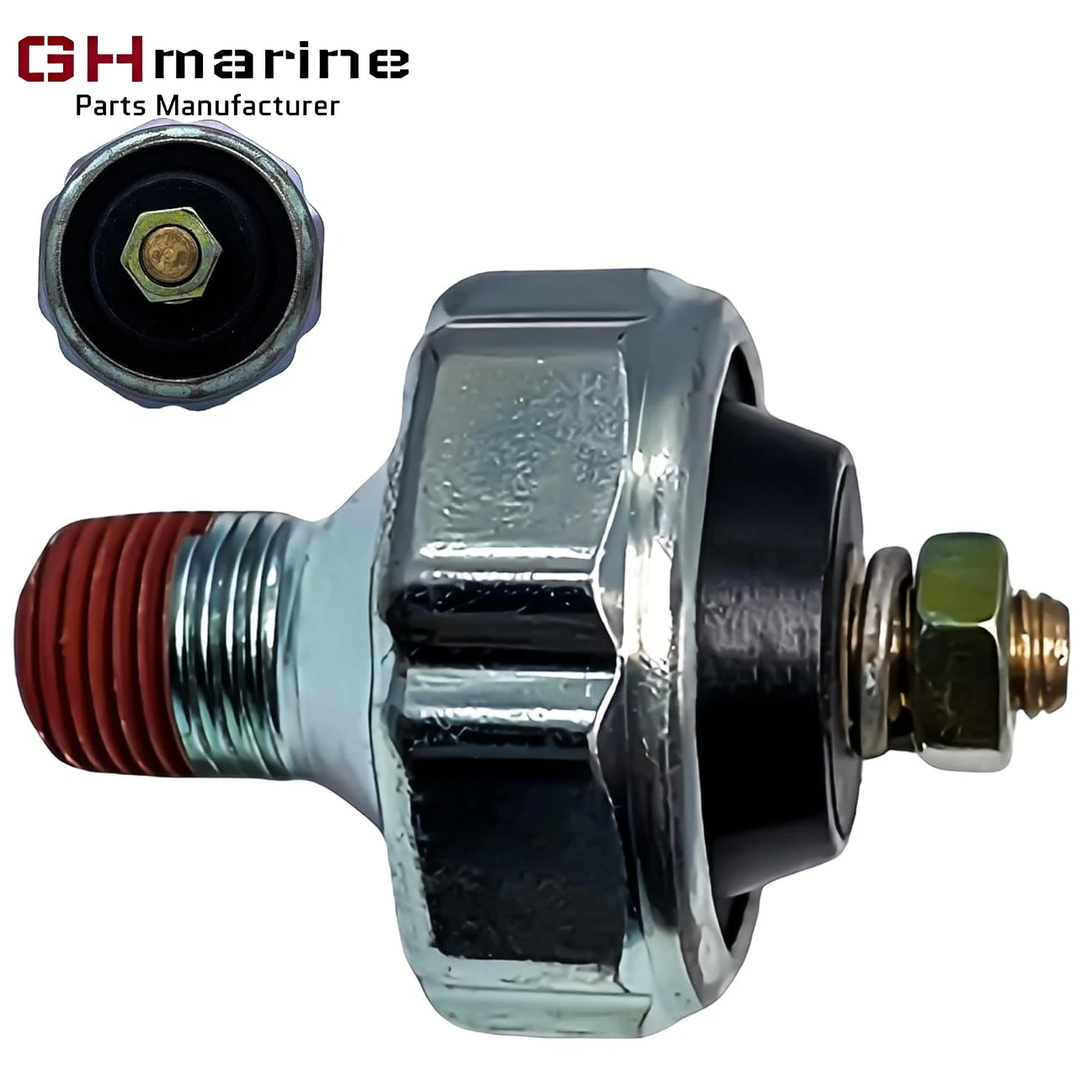 Marine Oil Pressure Switch Sensor for Volvo Penta 2.8L 3.0L 3.6L 5.0L 5.7L 7.4L 8.2L 87-805605A1 457045 805605A1 97767 OP22900