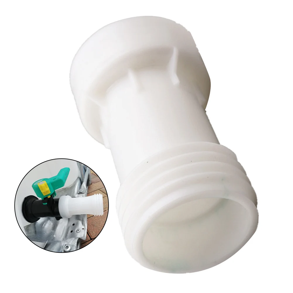 S60*6 IBC Ton Barrel Extension Joint Plastic Joint Dust Drain Tube Discharge Outlet Extension Rainwater Tank Adapter