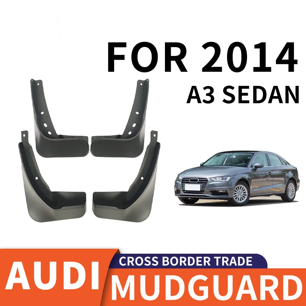 

For 2014 AUDI A3 HATCHBACK mudguard Mudflaps Front Rear Flares Splash Guards Cover Car Accessoie