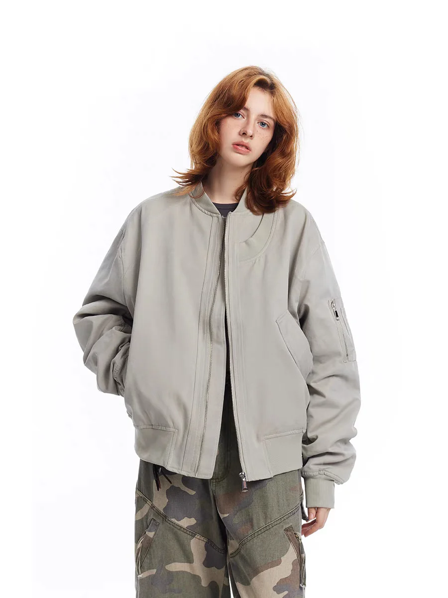 

Куртки-бомберы, женская куртка Japonesa, осенняя кашемировая многослойная складка, рюши, авангардная, инновационная, в японском стиле, индивидуальная, теплая