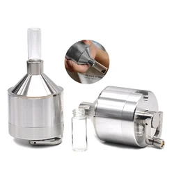 Hand operated Tobacco Grinder 44/56mm Manual Herbal Spice Mill Aluminum Smoking Crusher Smoking Accessories