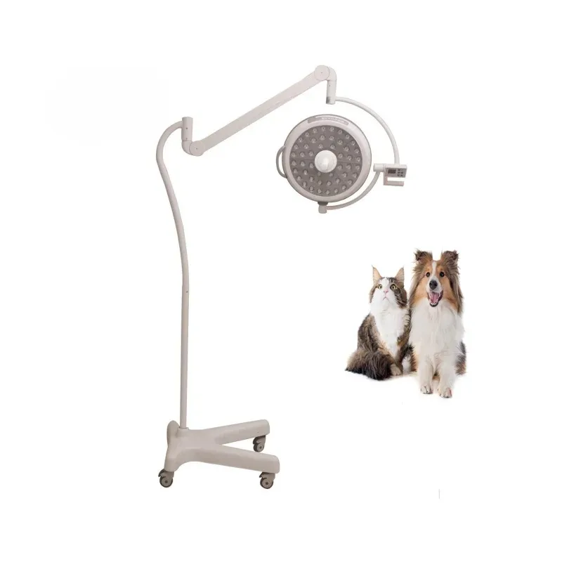 

Vertical Mobile Standing LED Shadowless Surgical Operation Operating Lamp for Veterinary Vet Pet Animal Hospital Clinic