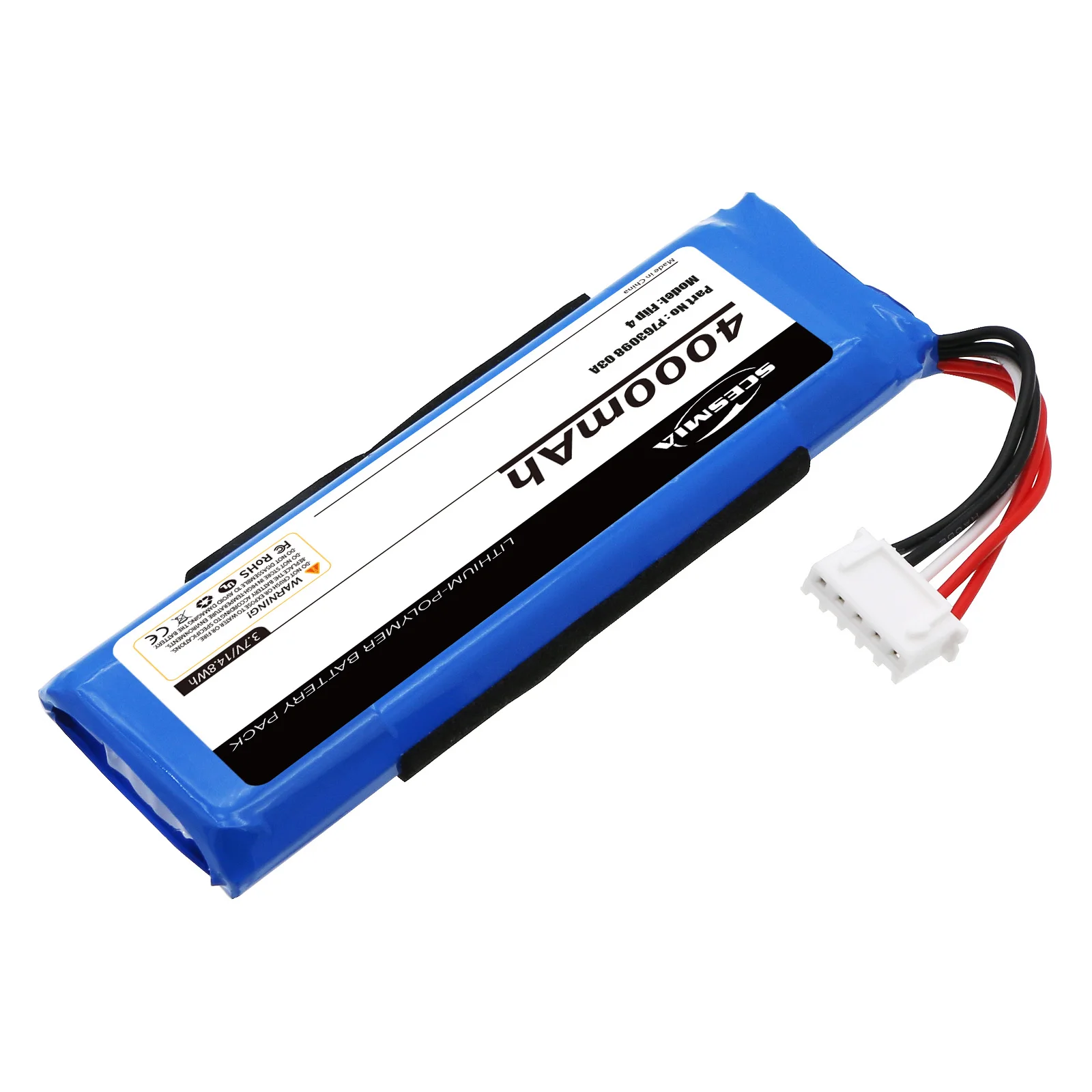 Speaker 4000mAh Battery for JBL Flip 4 Flip 4 Special Edition GSP872693 01 GSP872693 03A P763098 03A view 5