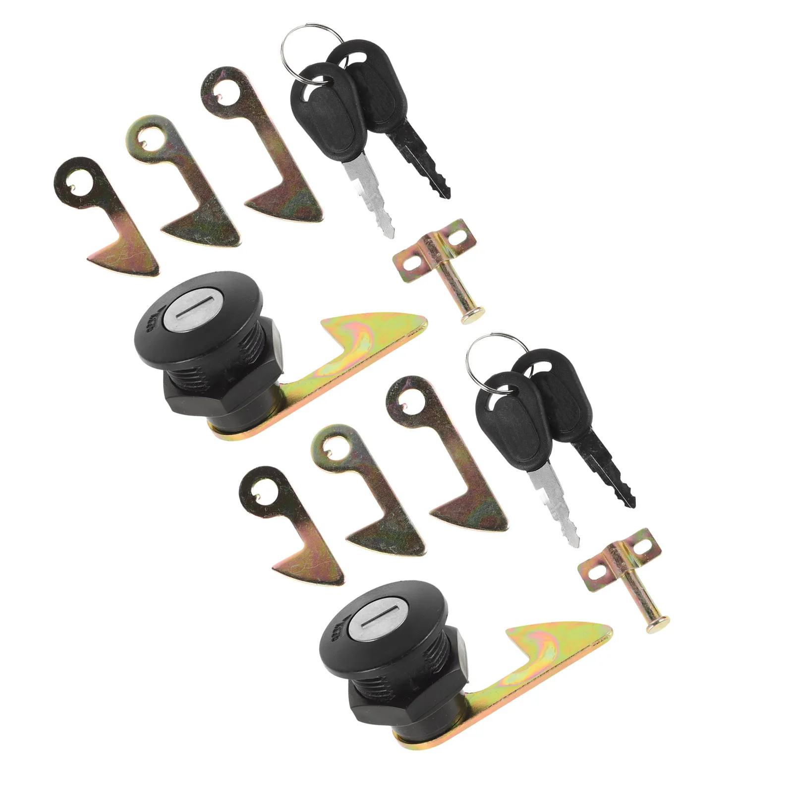 

Комплект из 2 замков для электросамоката: замок багажника из цинкового сплава и ключи для заднего отсека мотоцикла, защита от кражи