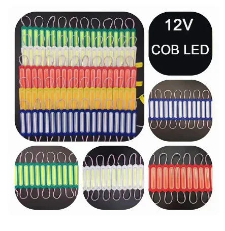2026 20pcs/lot injection with lens COB LED module waterproof LED back light backlight for sign channel letter DC12V 2W IP68 LED