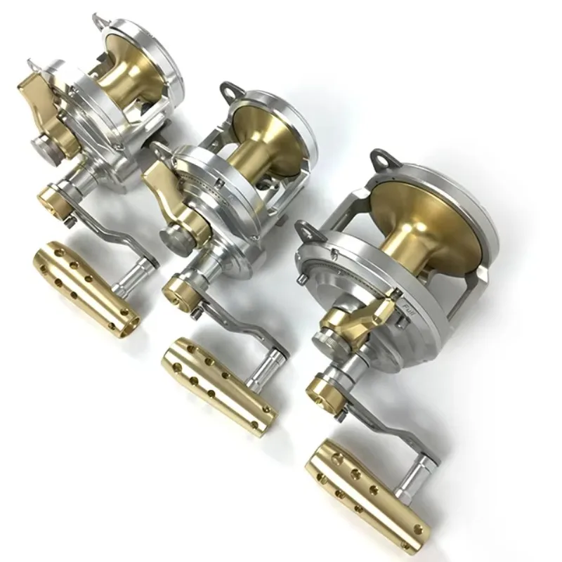 

【Popular】In Stock Deep Sea Full Metal 20w 30w 50w 80w Trolling Rods and Big Game Reels