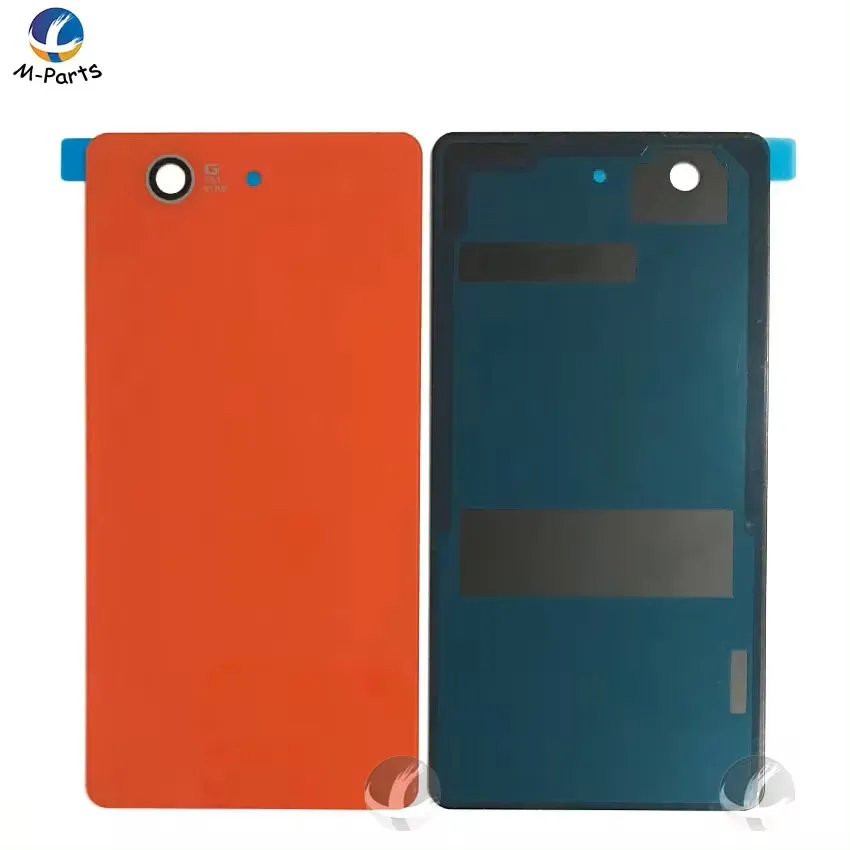 Back Rear Glass Cover Housing For Sony For Xperia Z3 Compact Z3compact Mini D5803 D5833 Battery Door Lid Shell Case +Adhesive