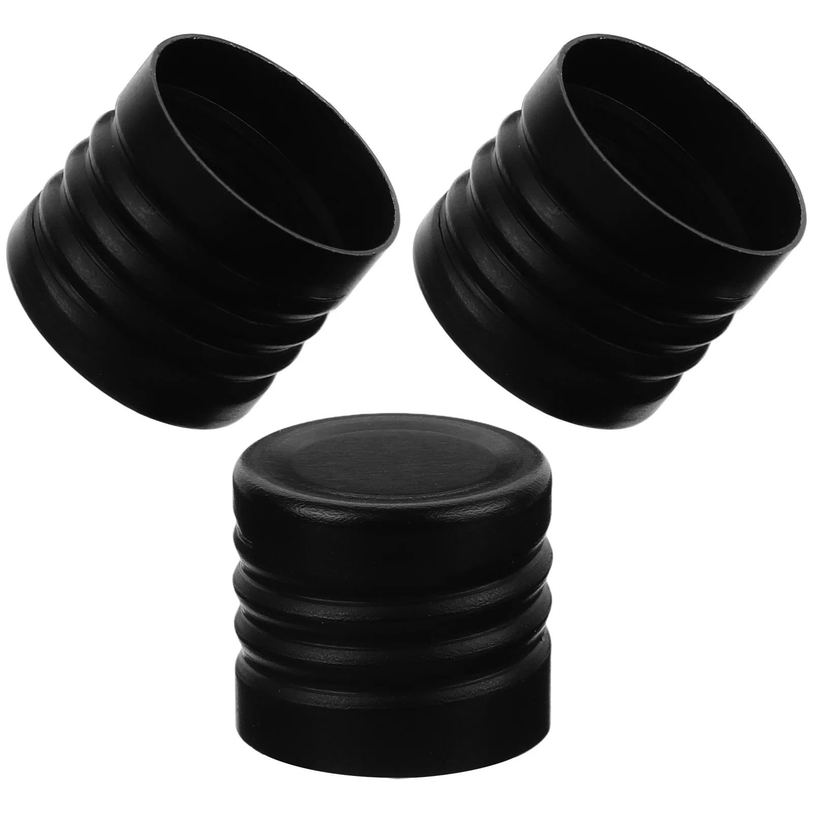 

3pcs Aluminum 20mm Leakproof Threaded Lids for Universal Jar Covers Milk Bottle Caps Sturdy Metal Screw Caps Household Bottle