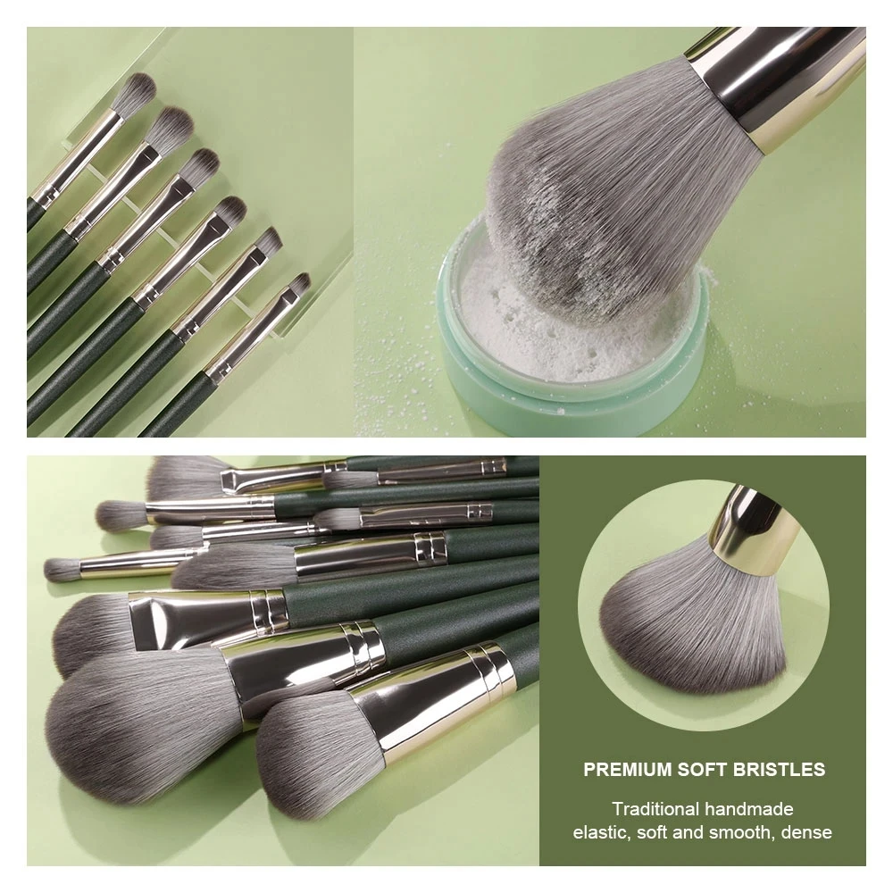 Professional Makeup Brushes Set for Cosmetics Foundation Blush Powder Eyeshadow Kabuki Blending Makeup Beauty Tools As a Gift