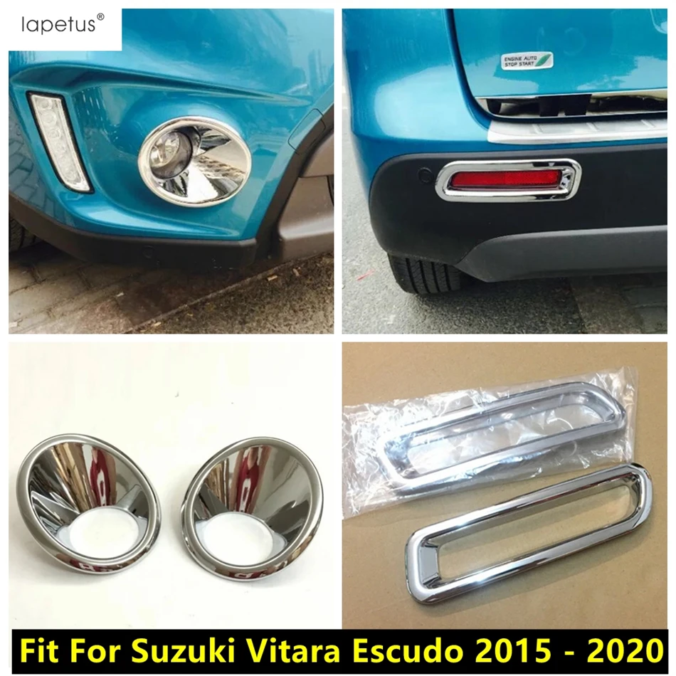 

Front Fog Light Lamp Lamp Frame Decoration Cover Trim ABS Chrome Accessories Exterior Refit For Suzuki Vitara Escudo 2015 - 2020