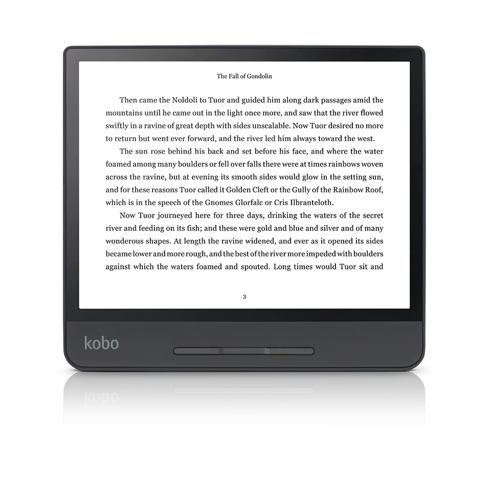 KOBO Forma 8.0” 300PPI E-Reader N782 kindle ebook HD Mobius Carta EInk screen Flat panel Waterproof ComfortLight PRO