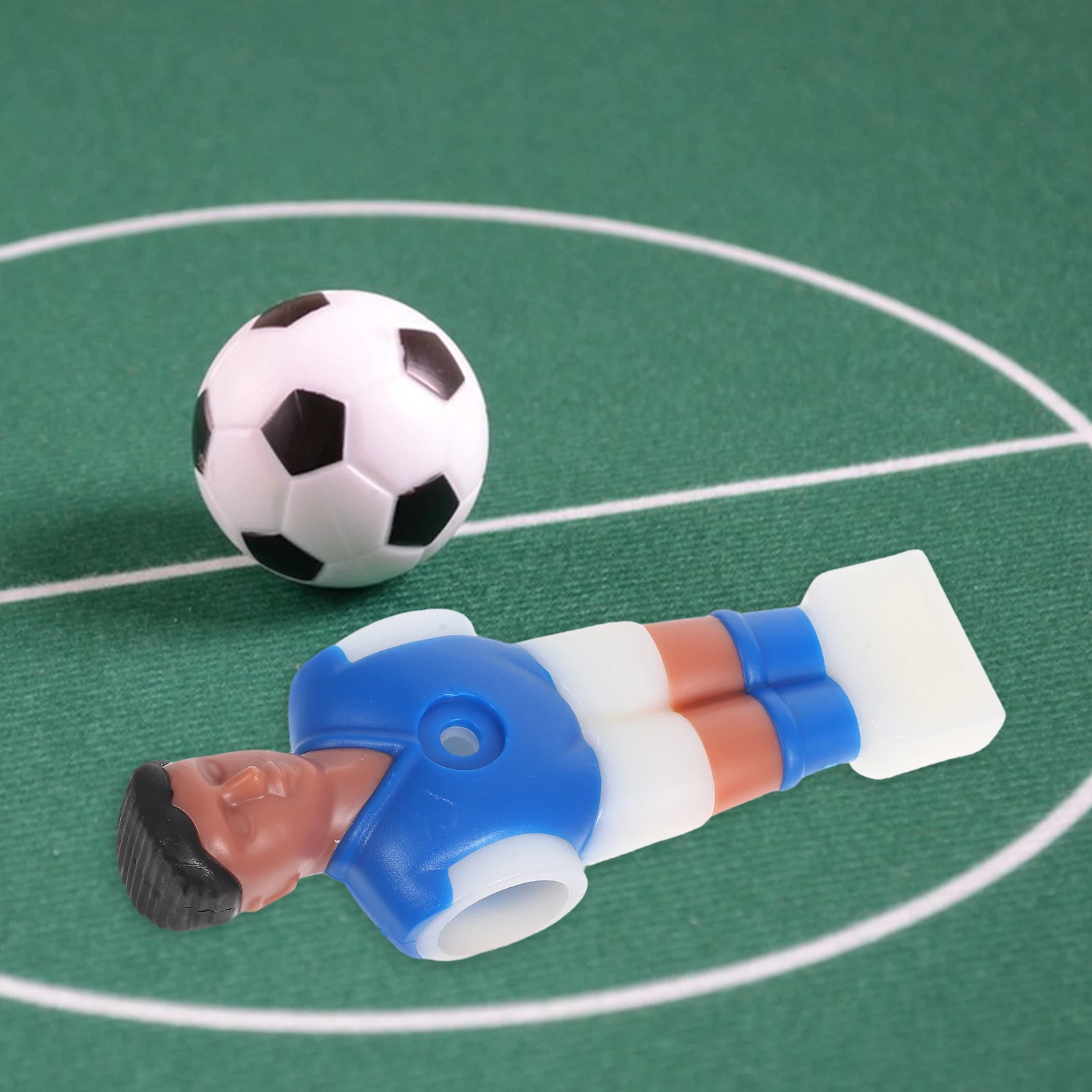 

4pcs Plastic Foosball Men Replacement Tournament Style Soccer Players For Standard Rod Tables Durable Tabletop Football Parts