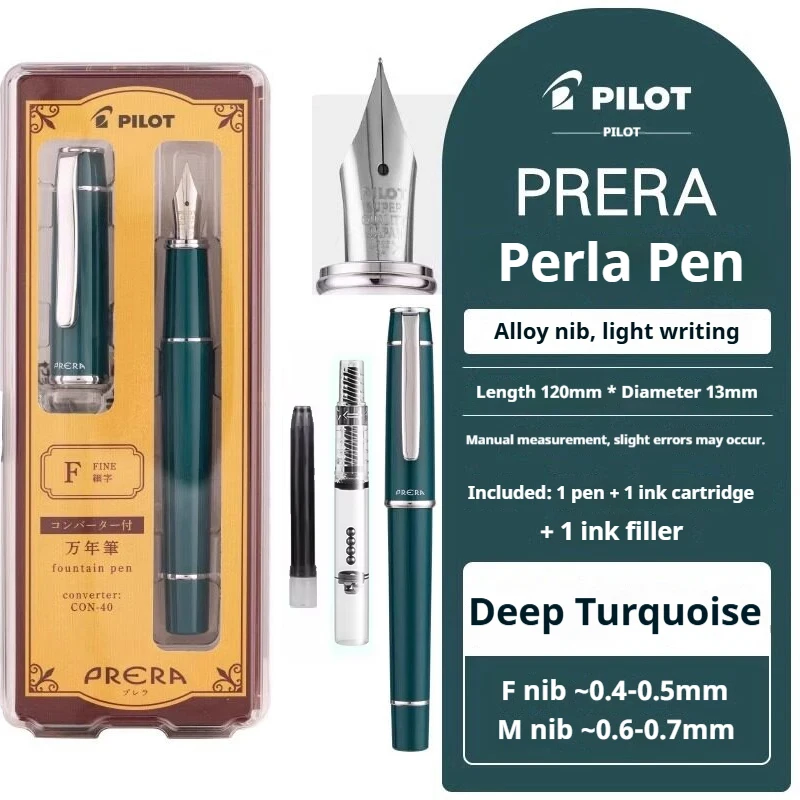

Pilot Prera"Peirna"Limited Color Edition Fountain Pen,Stylish&Portable Writing Instrument for Professionals&Students Collectors
