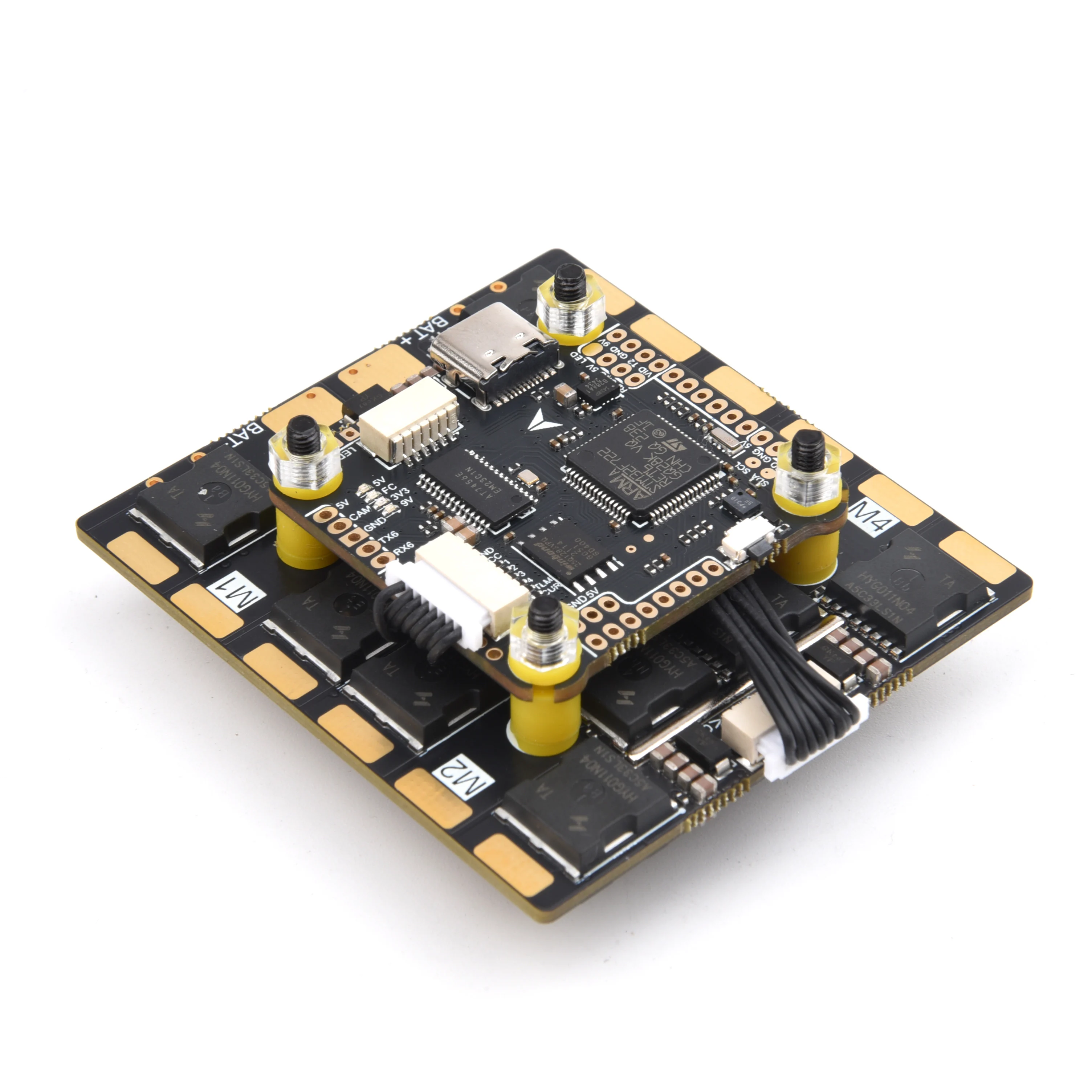 F7 F722 F722HD ICM42688 Gyro Flight Controller 100A 4in1 ESC STACK 3-8S SURPORT BetaFlight/INAV for MARK4 13inch FPV Drone