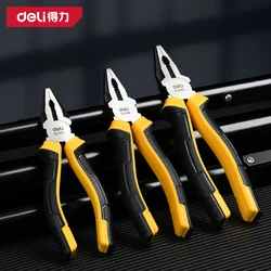 Deli High Quality CR-V Steel Wire Cutters Universal Diagonal/Needle Nose Pliers Multifunctional Pliers Electrician Hand Tools