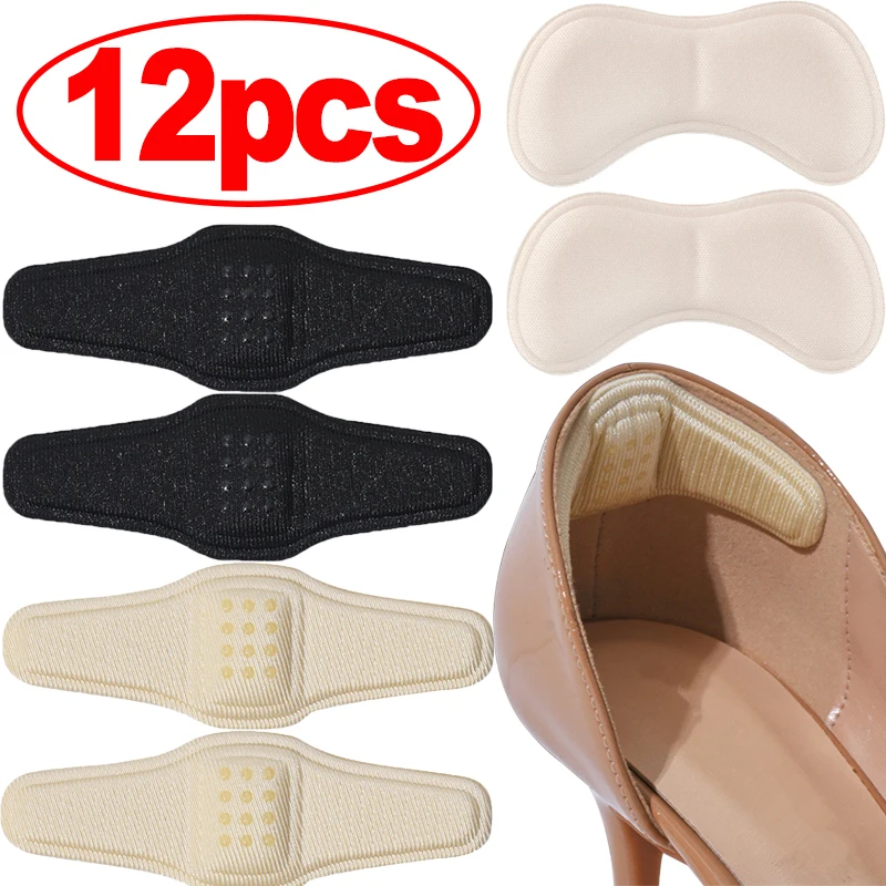 

Lady High Heels Adjustable Size Shoe Inserts for Anti Friction Insole Heel Protection Sticker Soft Cotton Sponge Heel Stickers