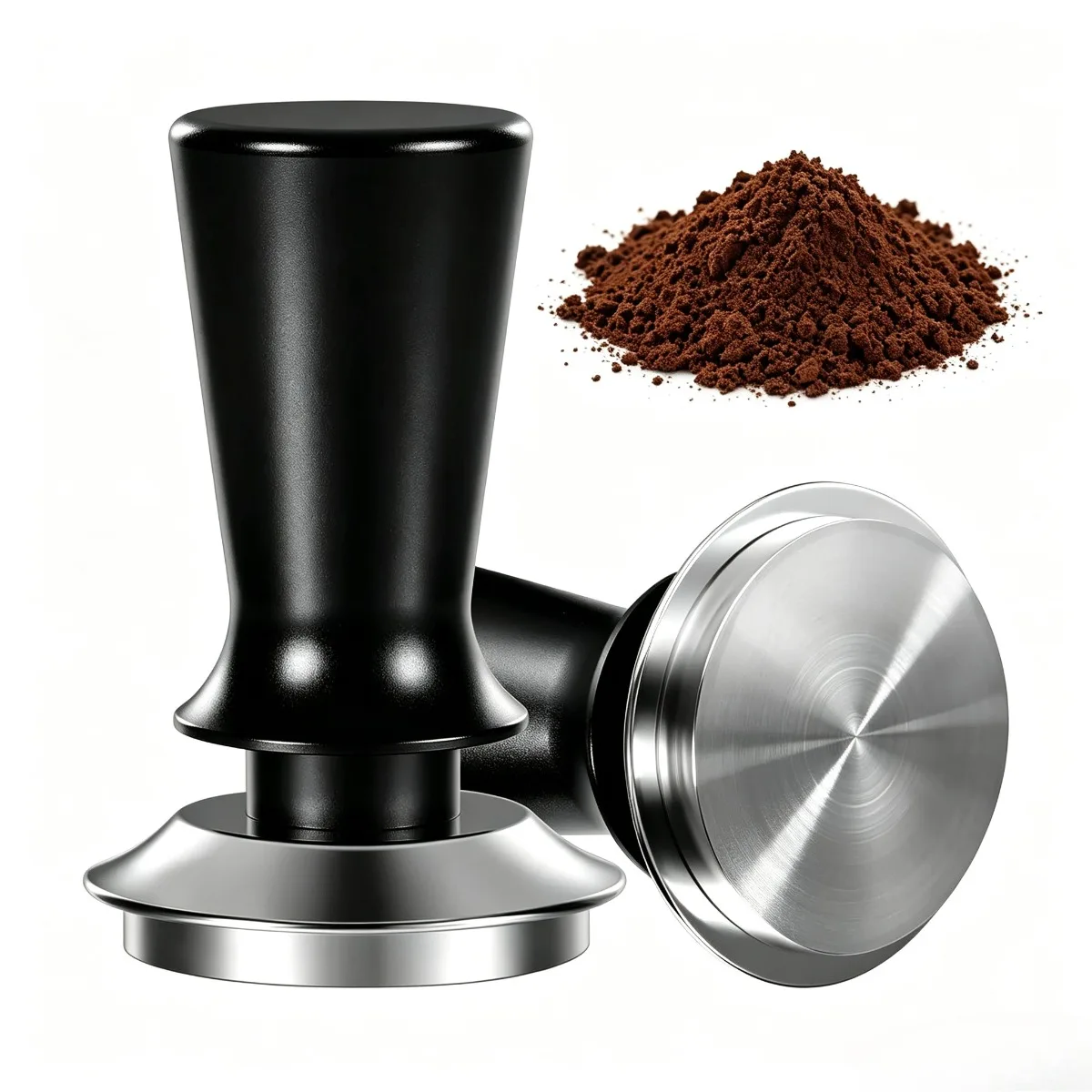 Spring Loaded Espresso Tamper 51mm 53mm 58mm Calibrated Stainless Steel Coffee Tamping Tool Barista Press Even Extraction