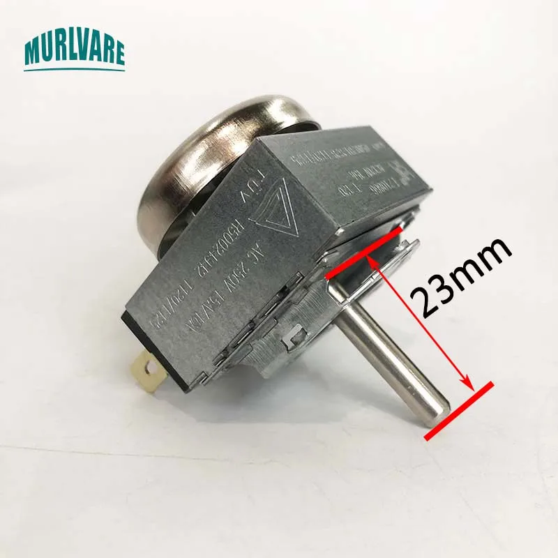 Oven OTG Disinfection Cabinet Spare Parts D-Type Long 23mm Shaft 120 MinuteTimer Switch With Bell