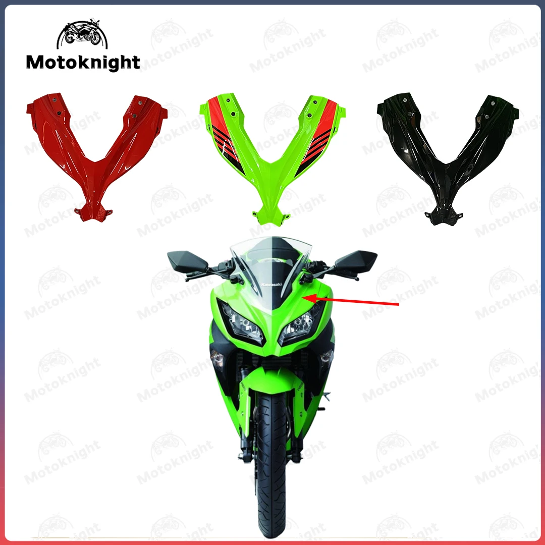 

Front Headlight Cover Fairing Cowl ABS Plastic Motorcycle Parts Fit For KAWASAKI NINJA300 ZX300 2013 2014 2015 2016 2017