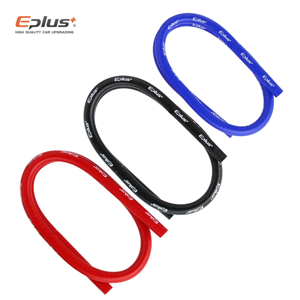 

4-слойные полиэфирные силиконовые шланги, устойчивые к высоким температурам и высоким давлением, прямая трубка, 1 м, трубка из силикагеля, черный, красный, синий