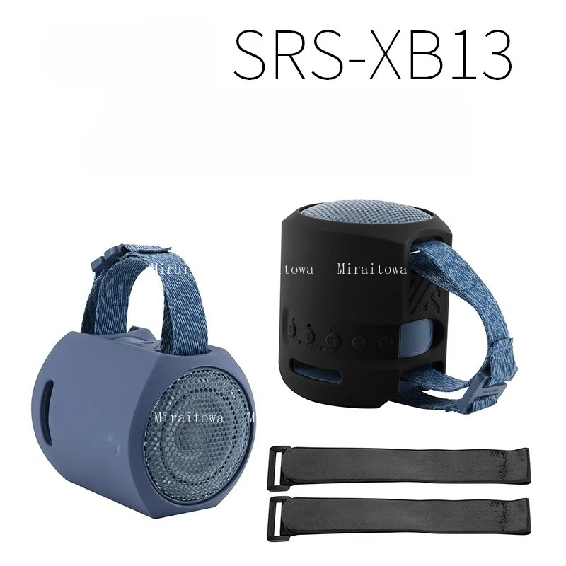 Funda protectora de silicona para altavoz Sony SRS-XB13/XB100, protección tipo correa de Audio