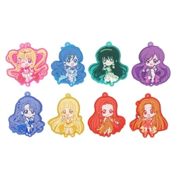 Mermaid Melody Pichi Pichi Pitch Anime Nanami Lucia Houshou Touin Rina Sara Noel Caren portachiavi in gomma giocattoli regalo