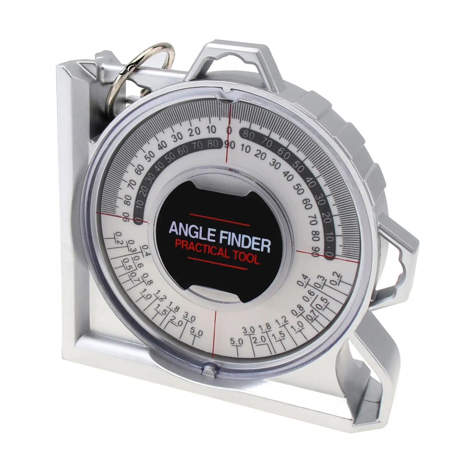 Dial Angle Finder Protractor Inclinometer Level Magnetism 0-180 Degree Angle Gauge Woodworking Measuring Tools Slope Scale Level